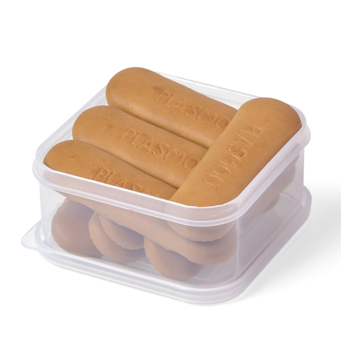 Set 4 caserole pranz din tritan transparent (6 seturi/display), copii varsta 1 an+,3 ani+,6 ani+,8 ani+ [2]