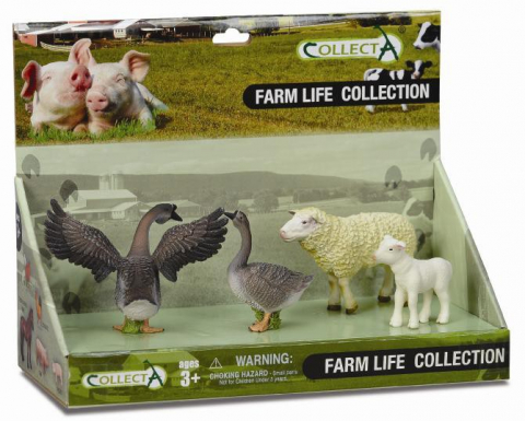 Jucării și Jocuri pentru copii - Set 4 figurine Viata la ferma- Collecta