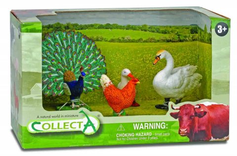 Jucării și Jocuri pentru copii - Set 4 Figurine Viata la Tara Collecta