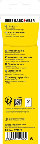 Set 4 pensule nr. 4/6/8/12 varf rotund eberhard faber [2]