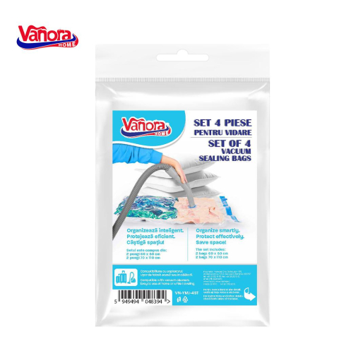 Casă, gradină și bricolaj - Set 4 saci pentru vidare, vanora home