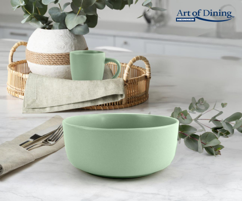 Set 5 boluri cereale ceramica 16 cm, yvonne, art of dining by heinner [1]