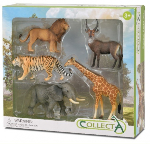 Jucării și Jocuri pentru copii - Set 5 buc Animale Salbatice - Collecta