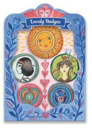 Accesorii, Ochelari, Ceasuri, ETUI, Portofel, Gentute - Set 5 Insigne copii, model Medalioane, Djeco