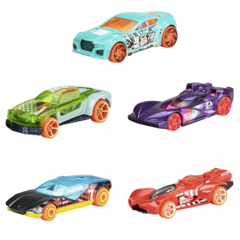 Set 5 masini hot wheels stunt tracks, varsta de la 3 ani la 12 ani [1]