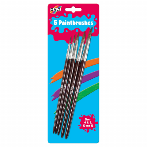 Rechizite Școlare - Set 5 pensule pictura