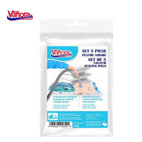 Casă, gradină și bricolaj - Set 5 saci pentru vidare, vanora home