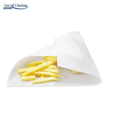 Bucătărie & Servire - Set 500 bucati hartie impermiabila rezistenta la grasime alba,  200 x 250 mm, art of dining