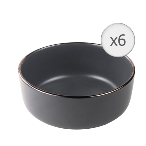 Boluri - Set 6 boluri cereale, ceramica 16 cm, calypso,  art of dining by heinner