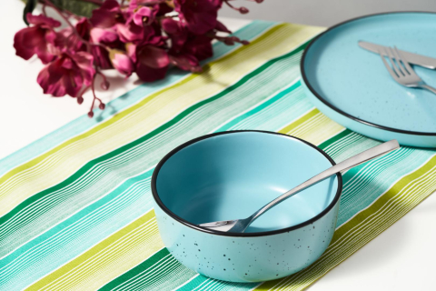 Set 6 boluri cereale ceramica 16 cm, electra, art of dining by heinner [1]