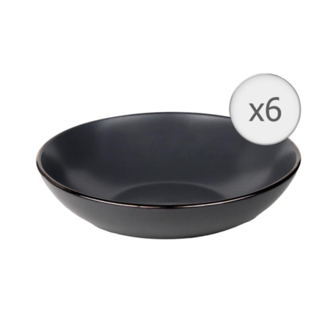 Bucătărie & Servire - Set 6 farfurii  adanci,  ceramica 20 cm, calypso, art of dining by heinner