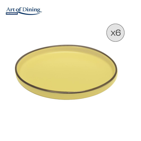 Bucătărie & Servire - Set 6 farfurii desert ceramica 20 cm, medeea, art of dining