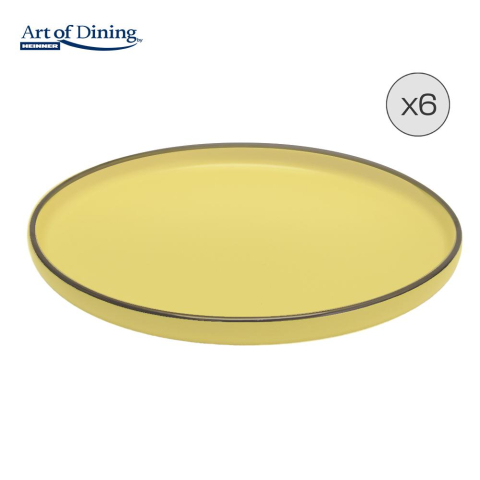 Bucătărie & Servire - Set 6 farfurii intinse ceramica 27 cm, medeea, art of dining