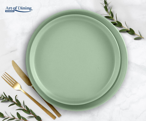 Set 6 farfurii intinse ceramica 27 cm, yvonne, art of dining by heinner [3]