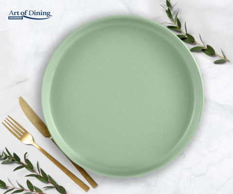 Set 6 farfurii intinse ceramica 27 cm, yvonne, art of dining by heinner [2]