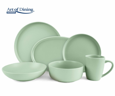 Set 6 farfurii intinse ceramica 27 cm, yvonne, art of dining by heinner [4]