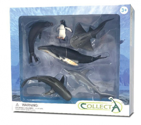 Jucării și Jocuri pentru copii - Set 6 figurine Viata Marina - Collecta