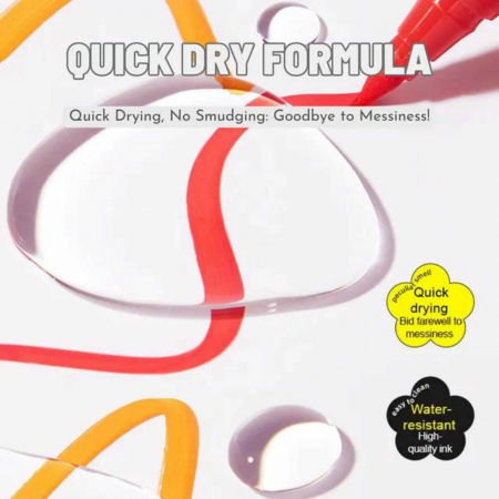 Markere si Carioci cu Vopsea Acrilica, Set 6 Culori - Micostore.ro [3]