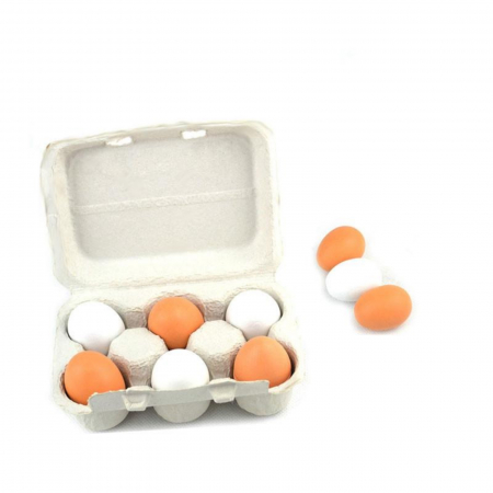 Set 6 oua de lemn in cutie - micostore.ro. [5]