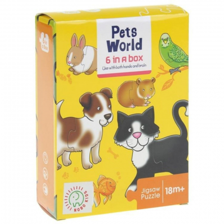 Cutie Set 6 Puzzle Bebe ⭐ Animale de Companie [8]