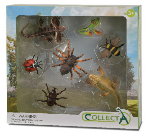 Jucării și Jocuri pentru copii - Set 7 buc Insecte - Collecta