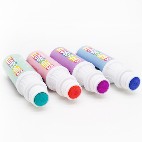 Set 8 Carioci Dot Ecologice, Varf 18mm, Rezervor 60ml, Culori Asortate [2]
