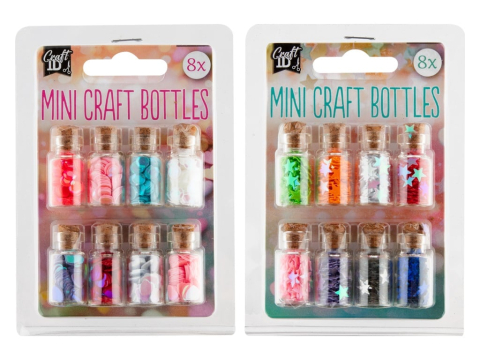 Art & Craft si Artizanat - Set 8 mini sticlute craft  Grafix