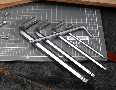 Set 9 buc chei imbus cap sferic 1.5-10 mm deli [2]