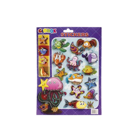 Art & Craft si Artizanat - Set abtibilduri 3D Globox
