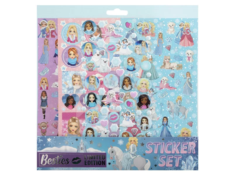 Art & Craft si Artizanat - Set Abtibilduri 4 foi 25x26 cm Besties , Grafix
