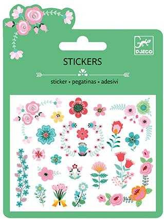 Art & Craft si Artizanat - Set abtibilduri Flori, Djeco