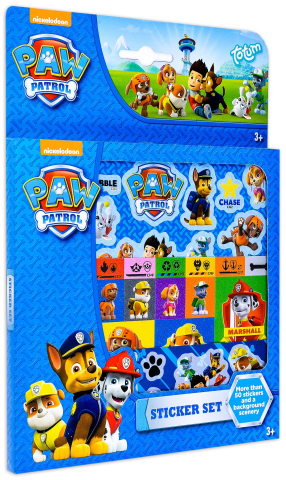 Art & Craft si Artizanat - Set abtibilduri Paw Patrol