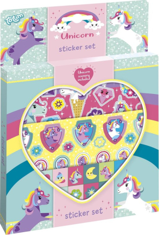 Art & Craft si Artizanat - Set abtibilduri Unicorn