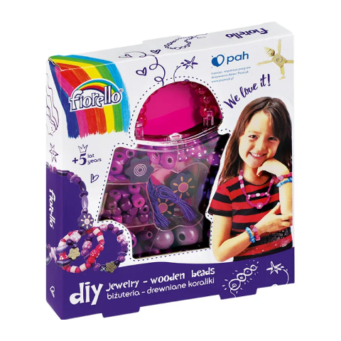 Îmbrăcăminte și accesorii - Set accesorii bijuterii lemn Fiorello, GR-F8141, 170-2585, tip gentuta