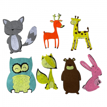 Lichidare stoc - Totul la 9.90 Lei - Accesorii craft din pasla, fetru tare, Animalute - Micostore.ro