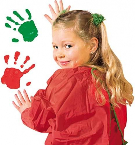 Set acuarele pentru degete 4 culori ECO, copii varsta 2 ani+ [6]