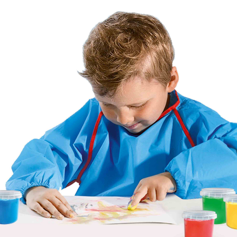 Set acuarele pentru degete, culori primare (4 x 110ml), copii varsta 2 ani+ [2]