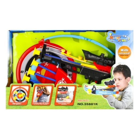 Jucării și Jocuri pentru copii - Set arbaleta + accesorii MegaCreative 337440, 47x27x9 cm, +6ani