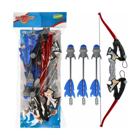 Jucării și Jocuri pentru copii - Set arc + 3 sageti MegaCreative Archery, 483255, +3ani