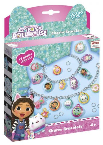 Art & Craft si Artizanat - Set bratari cu pandantive - Gabby's Dollhouse
