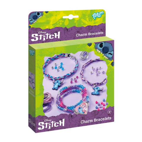 Art & Craft si Artizanat - Set bratari cu pandantive - Stitch