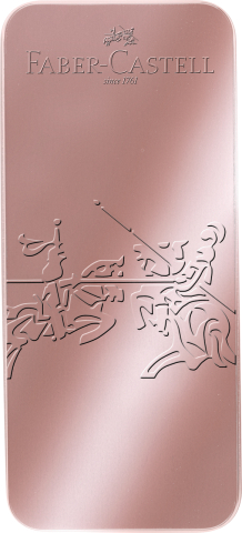 Set cadou stilou + pix grip 2011 rose faber-castell [1]