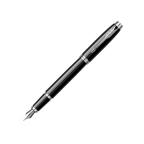Set cadou stilou + pix Parker IM Royal 2093215, corp metalic negru lucios CT [1]