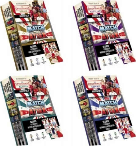 Cărți Educative, Activități - Set cartonase Booster Tin - Topps Match Attax 24/25