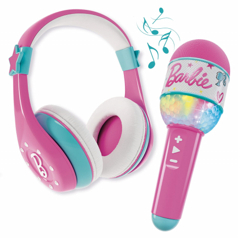 Set casti & microfon cu bluetooth - Barbie [1]