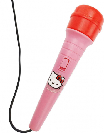 Set chitara si microfon roz, de jucarie, Hello Kitty [3]