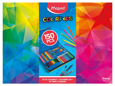 Rechizite Școlare - Set coloriaj Maped 150 piese