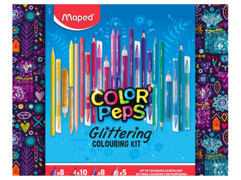 Set coloriaj Maped Glitter 31 piese [1]