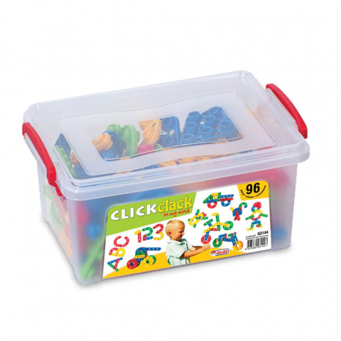 Set constr. puzzle click click, 96 pcs [1]