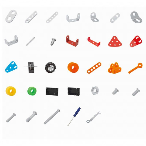 Set constructie - Robotel cu roti [6]
